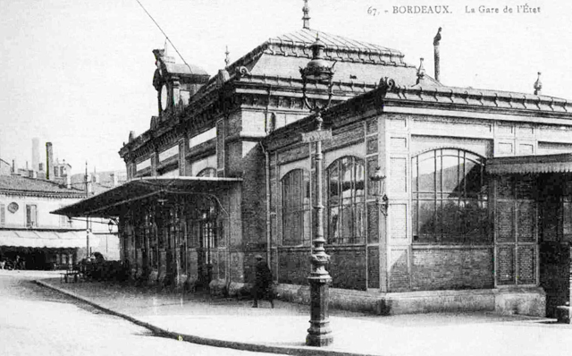gare Bordeaux vu-du-train