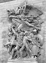 haut-relief du La Marseillaise sur l’Arc de triomphe de Paris